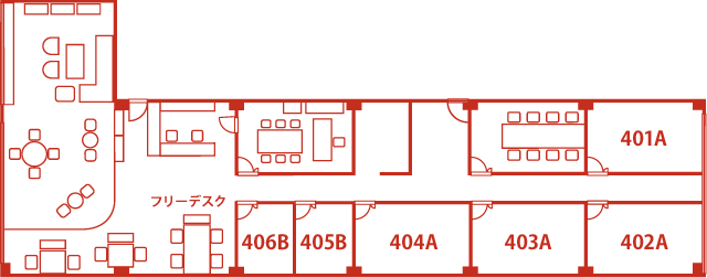 4Fフロアマップ